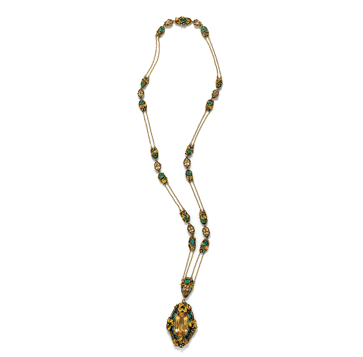 Art Nouveau necklace by Louis Comfort Tiffany.